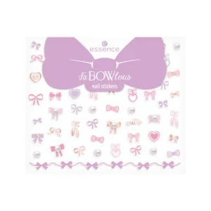FaBOWlous nail stickers 01 Essence